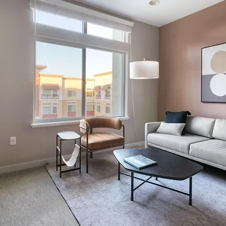 Dublin 1Br W Parking Gym Ac Nr Shopping Sfo-1460 Apartment